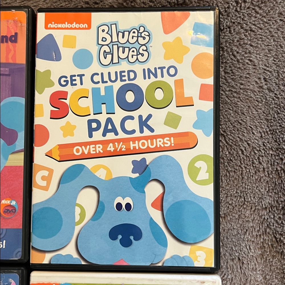 Nick Jr Nickelodeon DVD Bundle Blues Clues Diego Wonder Pets Lot Of 4 - Picture 3 of 12
